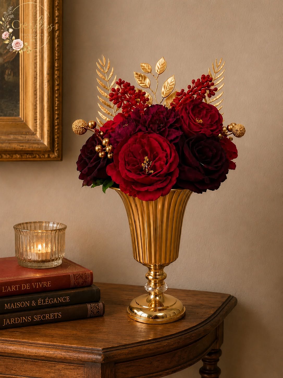 Coupe Luxueuse Majesté Florale