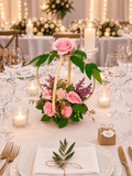 Centre de table de mariage Douceur de roses