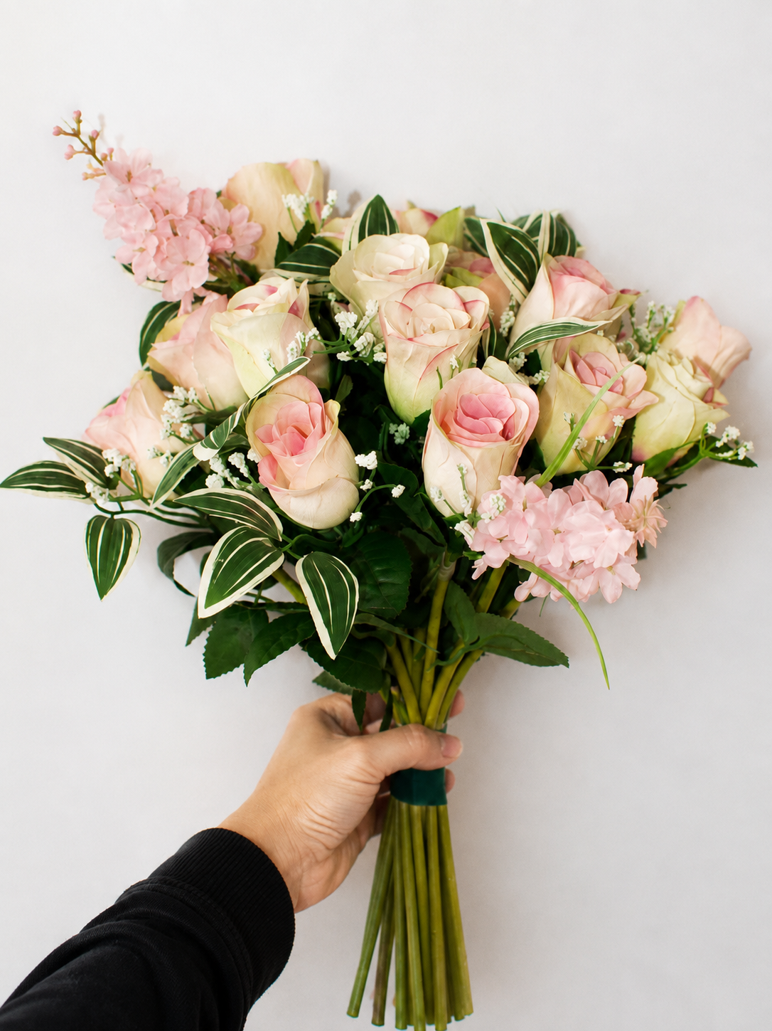 Bouquet de fleurs Rose pastelle